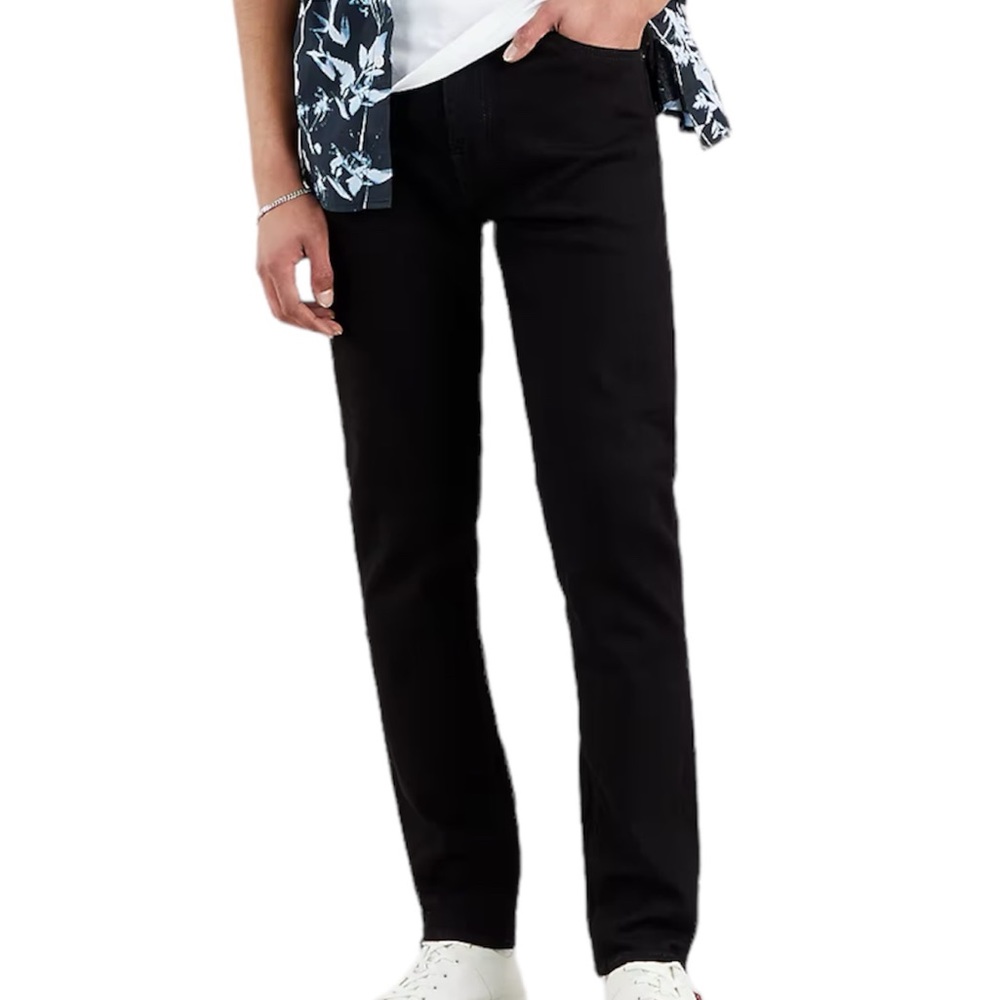 Levi's 510 Men's Black Skinny Jeans Denim Pants Slim Stretch Waist 29